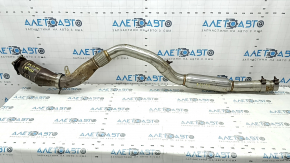 Приемная труба с катализатором Audi A4 B9 17-20 2.0T, тюнинг, INTEGRATED ENGINEERING