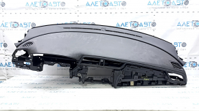 Торпедо передняя панель с AIRBAG Honda Insight 19-21 черная, с накладкой, ржавый пиропатрон, под чистку