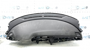 Торпедо передняя панель с AIRBAG Honda Insight 19-21 черная, с накладкой, ржавый пиропатрон, под чистку
