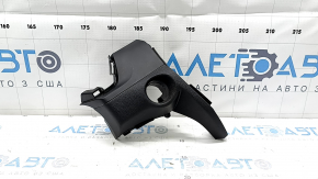 Накладка торпеды под кнопку start/stop Honda Insight 19-22 черная, царапины