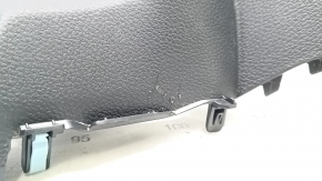 Накладка торпеды под кнопку start/stop Honda Insight 19-22 черная, царапины