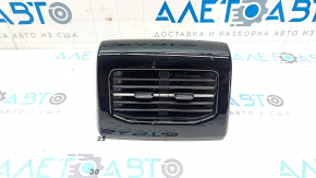 Дефлектор воздуховода центральной консоли Volkswagen ID.4 23-26 черный глянец