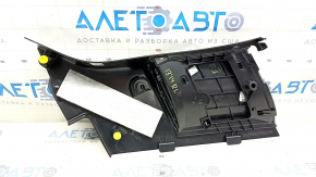 Decorație stâlp spate jos stânga BMW i3 14-21 negru+gri