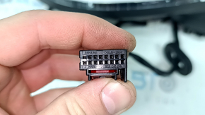 Oglinda laterala dreapta completa Audi A4 B9 17-19 12 pini, alb, semnalizator, auto-dimming, pentru memorie