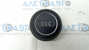 Airbag in volan sofer Audi A4 B9 17-23 negru, zgarieturi
