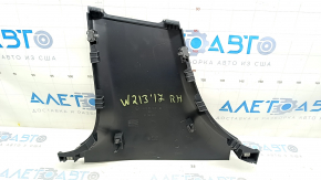 Decorație stâlp central dreapta jos Mercedes W213 E 17-23 negru
