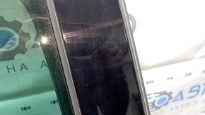 Дверь в сборе задняя правая VW Tiguan 12-18 графит LD7P, крашенная, царапины на накладке