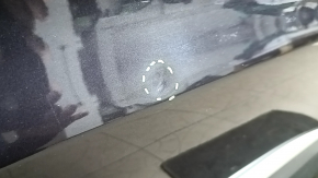 Дверь в сборе задняя левая VW Tiguan 09-18 графит LD7P, крашенная, тычка