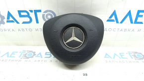 Подушка безопасности airbag в руль водительская Mercedes W213 E 300/400/43/63 17-18 черная