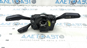 Подрулевой переключатель гитара в сборе Audi A4 B9 17-25 с шлейфом, с dynamic steering, потерт