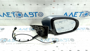 Зеркало боковое правое в сборе Mercedes W213 E 17-23 8+8+2 пинов, поворотник, подогрев, подсветка, BSM, серебро