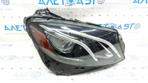 Фара передняя правая Mercedes W213 E 17-20 LED, без блока, сломан корпус, сломано крепление