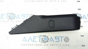 Decorație consola centrală dreapta față Audi A4 B9 17-20 neagră, cu mufă