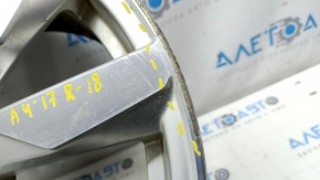 Диск колесный R18 x 8J ET40 Audi A4 B9 17-18 CL4 стиль, бордюрка