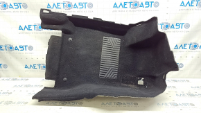Pardoseala fata stanga Mercedes W213 E 17-23 neagra, necesita curatare, crapatura in cauciuc spuma