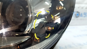 Фара передняя левая VW Tiguan 12-17 в сборе рест ксенон + led, царапина