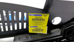 Решетка радиатора grill в сборе VW Tiguan 12-18 рест со значком, TONG YANG, CAPA, вздулся хром