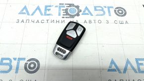 Ключ smart Audi A4 B9 17-21 тип 1, 4 кнопки, потерт, царапины, тычки