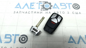 Ключ smart Audi A4 B9 17-21 тип 1, 4 кнопки, потерт, царапины, тычки