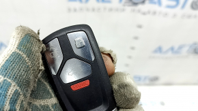 Ключ smart Audi A4 B9 17-21 тип 1, 4 кнопки, потерт, царапины, тычки