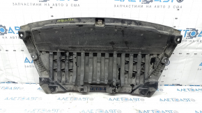 Защита переднего бампера центральная Mercedes W213 E 300/350/400/450 17-23 RWD
