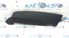 Panou lateral scaune randul 2 stanga Audi A4 B9 17-19 piele neagra, dent