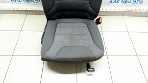 Пассажирское сидение BMW i3 14-21 без airbag, комбинированое серое+синий ткань, механическое, с подогревом