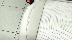 Водительское сидение Mercedes W213 E 17-23 без airbag, электрическое, подогрев, память, кожа, бежевое, потерта кожа, под чистку
