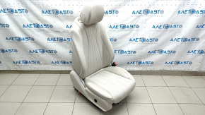 Scaun pasager Mercedes W213 E 17-23 cu airbag, electric, incalzit, memorie, piele bej
