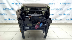 Пассажирское сидение Mercedes W213 E 17-23 без airbag, электрическое, подогрев, память, кожа бежевая