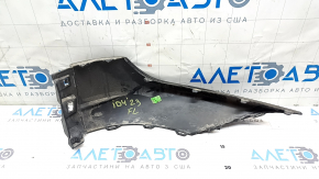 Губа переднего бампера левая Volkswagen ID.4 23-26 структура черная