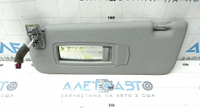 Vizor stanga BMW X3 F25 11-17 gri, fara carlig, fisura in suport