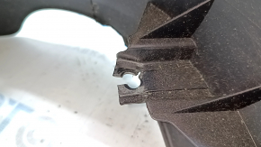 Накладка водительского сидения боковая левая VW Tiguan 09-17 черная, под электро, трещина в креплении