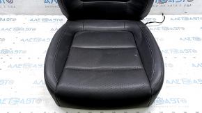 Обшивка водительского сиденья VW Tiguan 09-17 кожа черная, с подогревом, под чистку