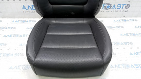 Обшивка пассажирского сидения VW Tiguan 09-17 кожа черная, с подогревом, под чистку
