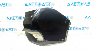 Бампер задний голый правый Volkswagen ID.4 23-26 под парктроник. черный LC9X, мелкие царапины