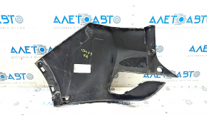 Бампер задний голый правый Volkswagen ID.4 23-26 под парктроник. черный LC9X, мелкие царапины