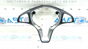 Накладка руля Mercedes W213 E 300/400/43 17-18 черная, полезла краска