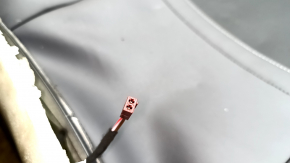 Обшивка пассажирского сидения Volkswagen ID.4 23-26 кожа черно-серая с перфорацией, подогрев