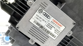 Фара передняя левая в сборе Audi Q3 8U 16-18 ксенон, под полировку, желтая дрл полоса