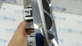 Решетка радиатора grill левая BMW X3 F25 15-17 ноздря, хром, песок