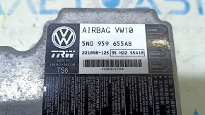 Модуль srs airbag компьютер подушек безопасности VW Tiguan 09-17