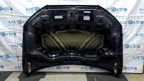 Капот голый Audi Q3 8U 15-18 алюминий, черный LY9B, тычка