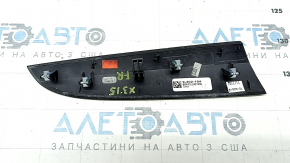 Накладка передней панели правая BMW X3 F25 11-17 Anthracite