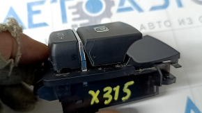 Кнопка паркинг BMW X3 F25 11-17 с auto hold, трещины в кнопке