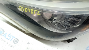 Фара передняя левая в сборе Infiniti Q50 18-20 без AFS с нижним креплением, LED, песок
