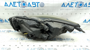 Фара передняя правая в сборе Infiniti Q50 18-20 без AFS с нижним креплением, LED, контакт с водой, царапины