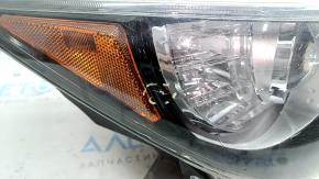 Фара передняя правая в сборе Infiniti Q50 18-20 без AFS с нижним креплением, LED, контакт с водой, царапины