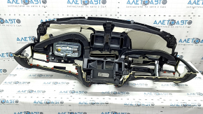Торпедо передняя панель с AIRBAG BMW X3 F25 11-17 черн без проекции