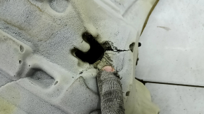 Покрытие пола переднее BMW X3 F25 11-17 черное, под чистку, надорван поролон